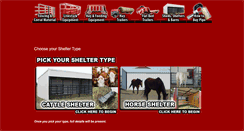 Desktop Screenshot of lifetimebarns.com